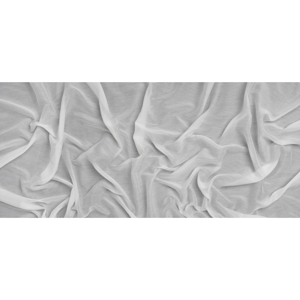 Silk and Cotton Voile - Off-White - Mood Exclusive Callophrys Collection - Full