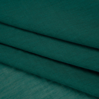 Silk and Cotton Voile - Dark Teal - Mood Exclusive Callophrys Collection