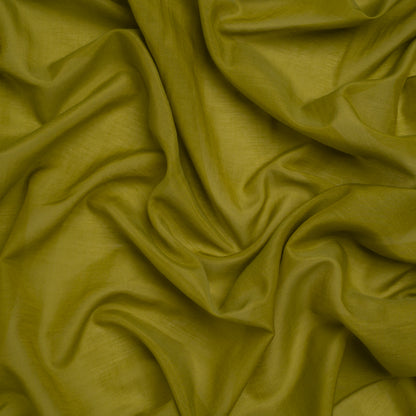 Silk and Cotton Voile - Kiwi Green - Mood Exclusive Callophrys Collection