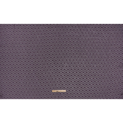 Geometric Burnout Polyester Woven - Shadow Purple - Mood Exclusive Erynnis Collection