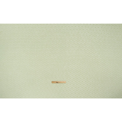 Geometric Burnout Polyester Woven - Celedon - Mood Exclusive Erynnis Collection