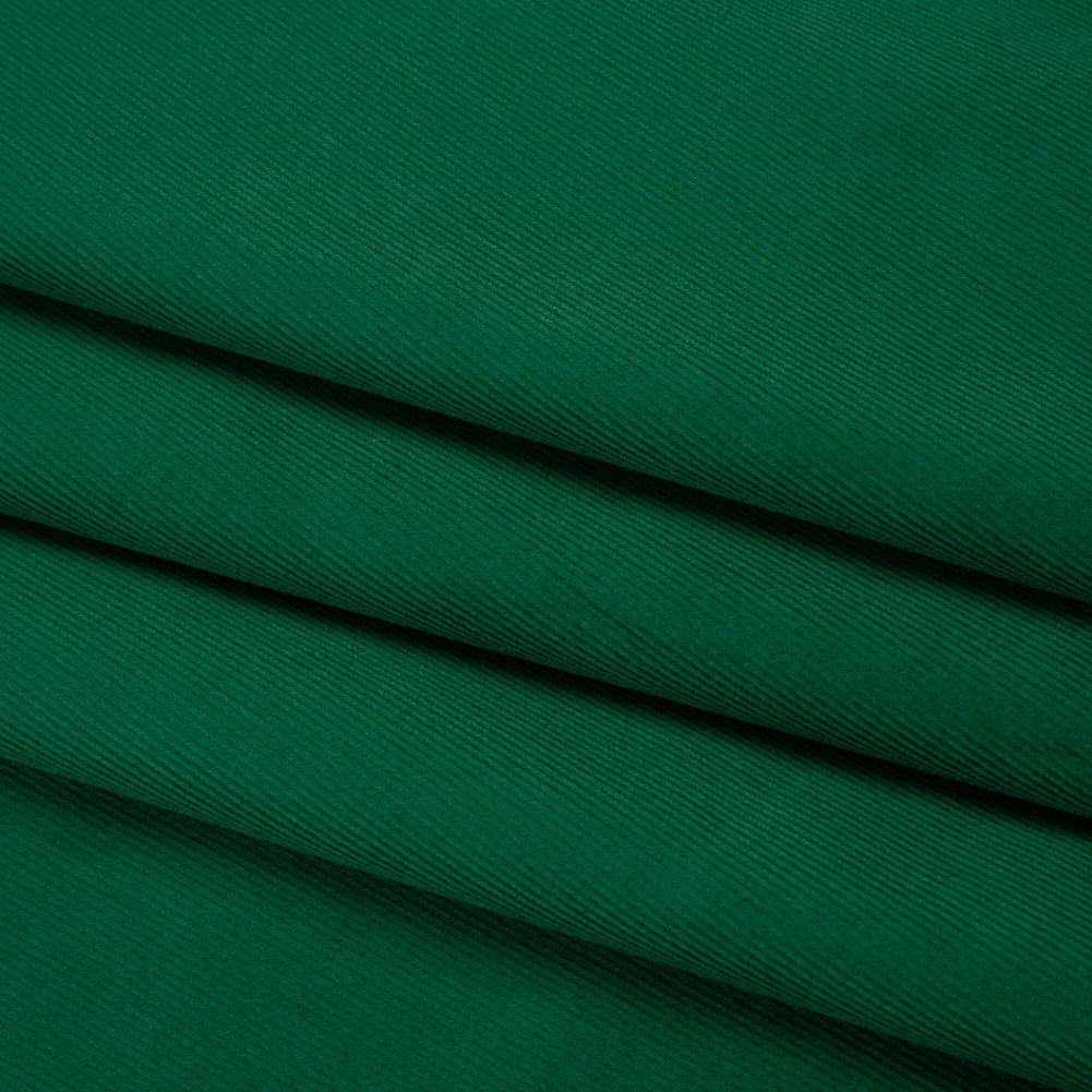 Featherwale Cotton Corduroy - Kelly Green - Dawn Collection