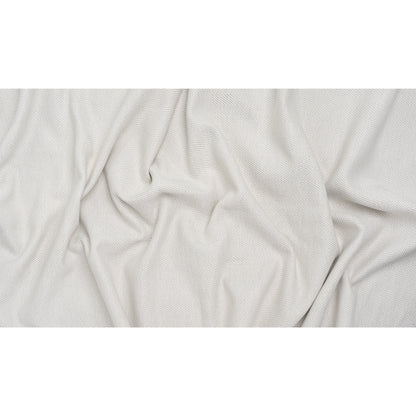 Olefin Upholstery Twill - Bone Railroaded Herringbone