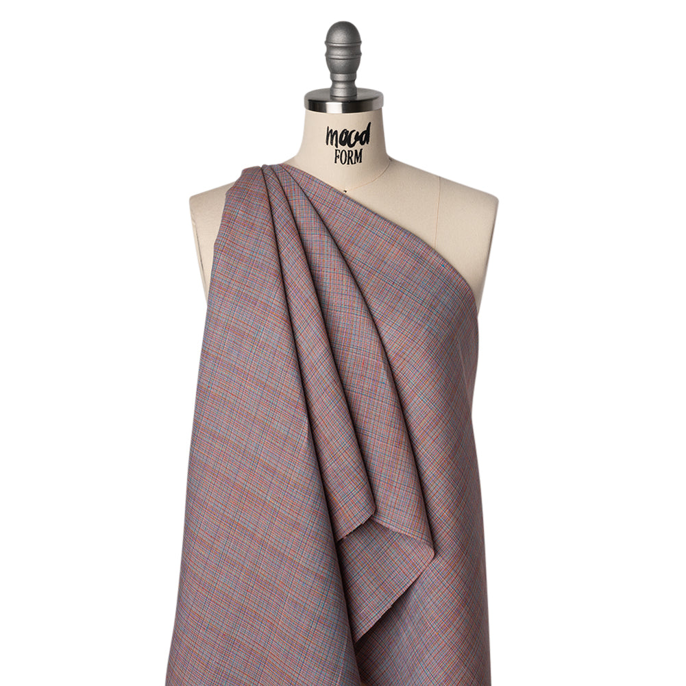 Medium Weight Linen Woven - Rainbow Mottled