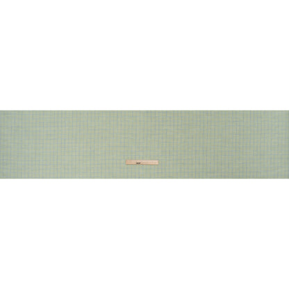 Lightweight Linen Woven - Mint Green, Sky Blue and Pale Yellow Plaid