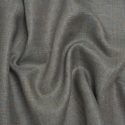 Linen Twill - Blue, Brown and Green Mottled