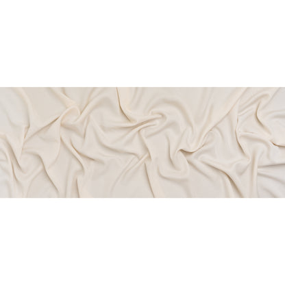 Tencel Gabardine Twill - Cream - Designer Deadstock