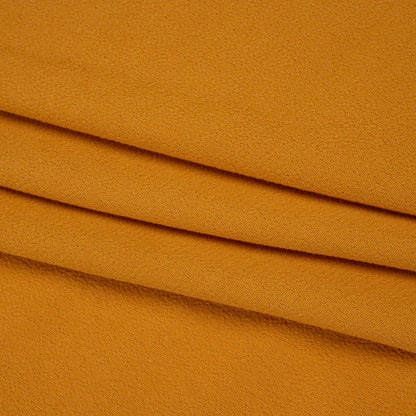 Rayon Blend Ghost Crepe by The Reformation - Golden Mustard Yellow - Deadstock