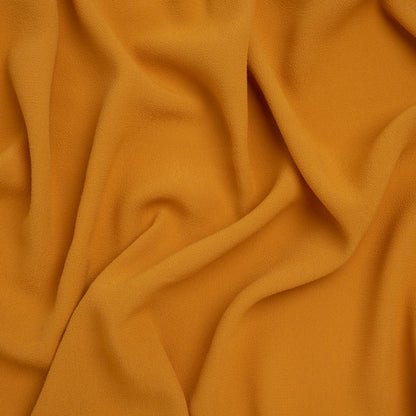 Rayon Blend Ghost Crepe by The Reformation - Golden Mustard Yellow - Deadstock
