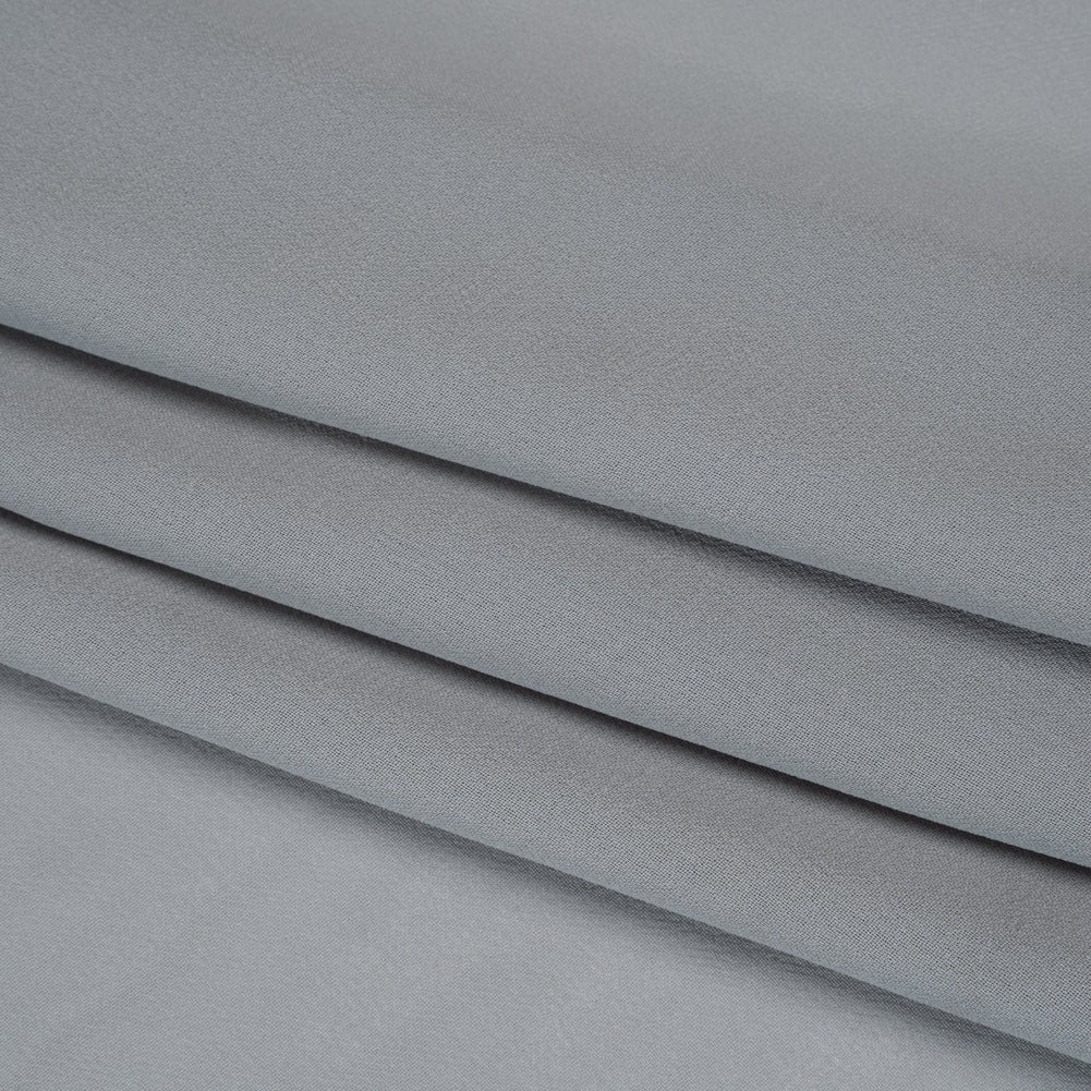 Viscose Georgette by The Reformation - Haze Gray - Deadstock - Folded