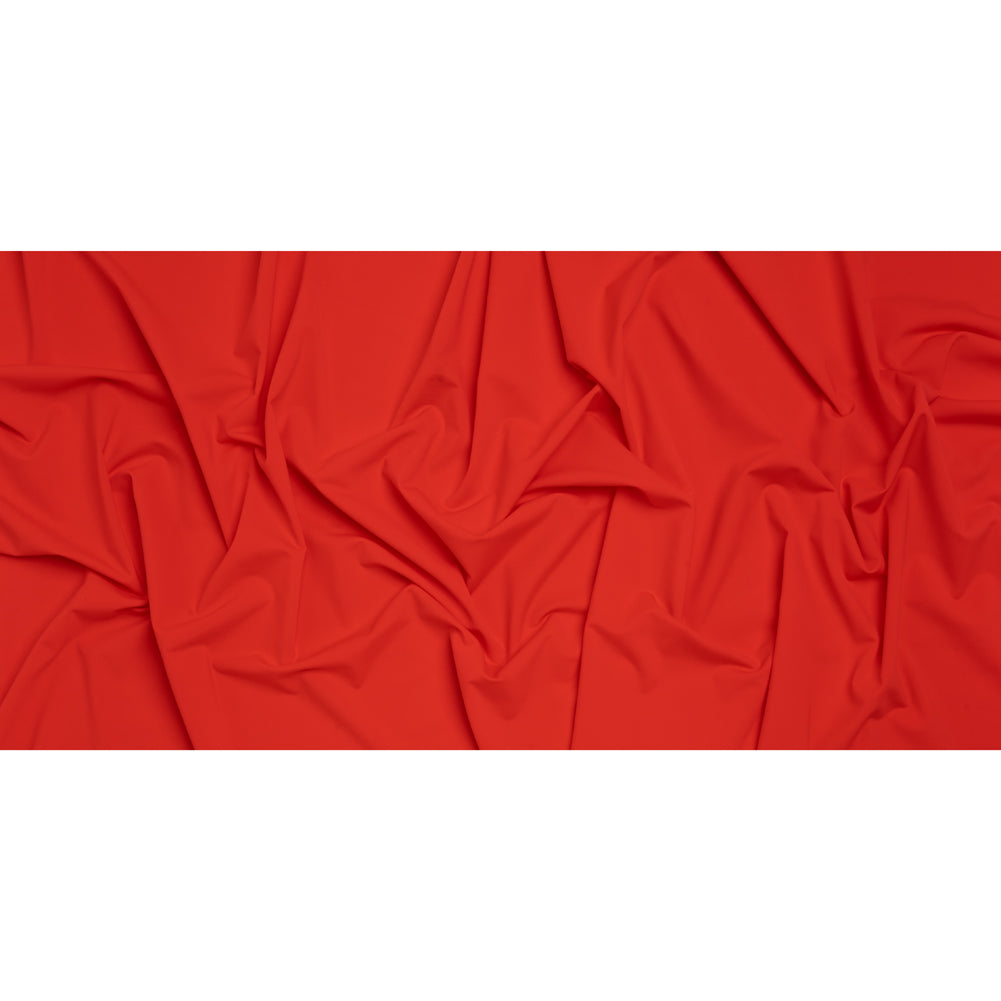 Stretch Econyl Nylon Jersey by The Reformation - Hot Red - Deadstock - Full