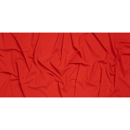 Stretch Econyl Nylon Jersey by The Reformation - Hot Red - Deadstock