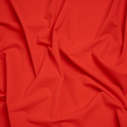 Stretch Econyl Nylon Jersey by The Reformation - Hot Red - Deadstock