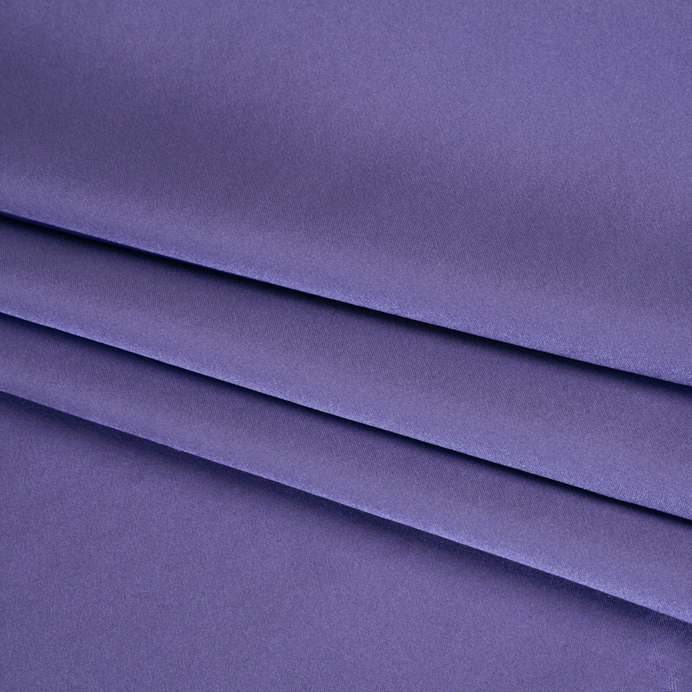 Silk Charmeuse by The Reformation - Mauve Purple - Deadstock - Folded