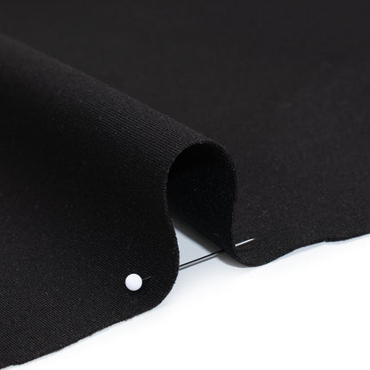 Stretch Rayon Ponte by The Reformation - Black - Deadstock