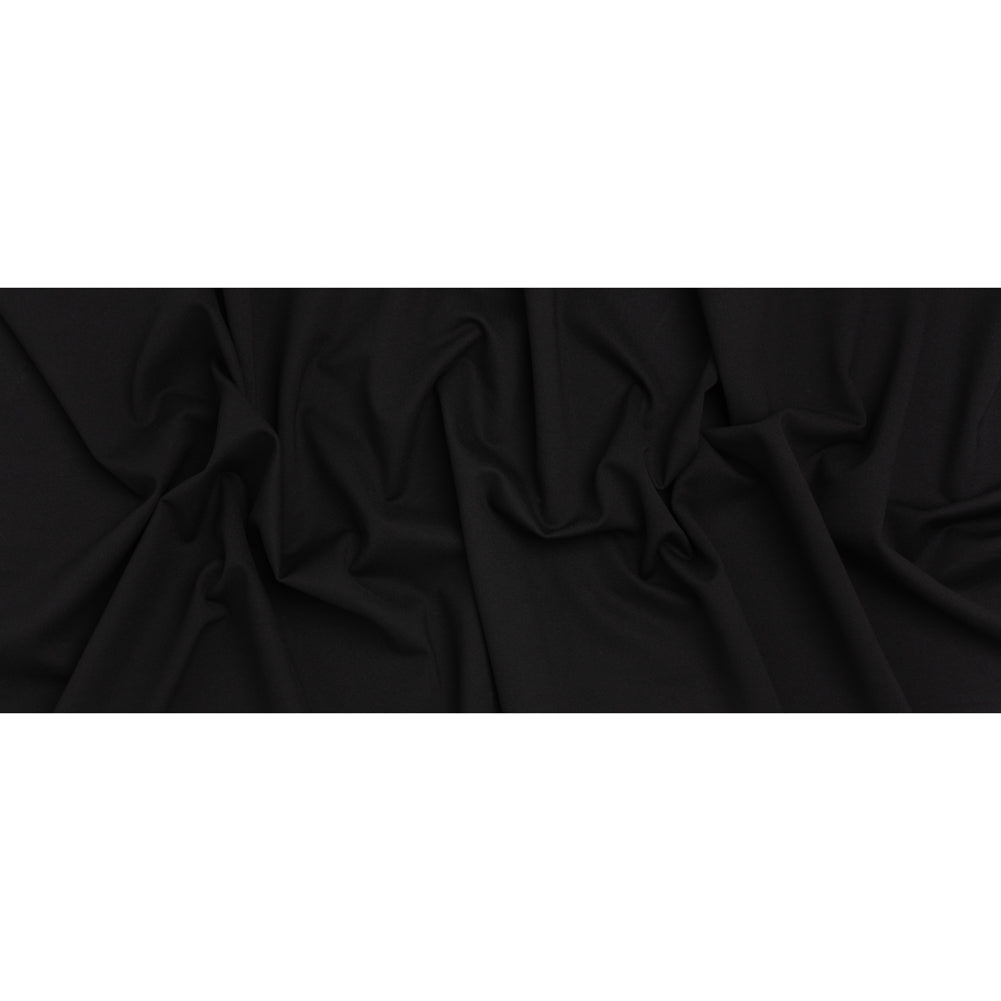 Stretch Rayon Ponte by The Reformation - Black - Deadstock - Full