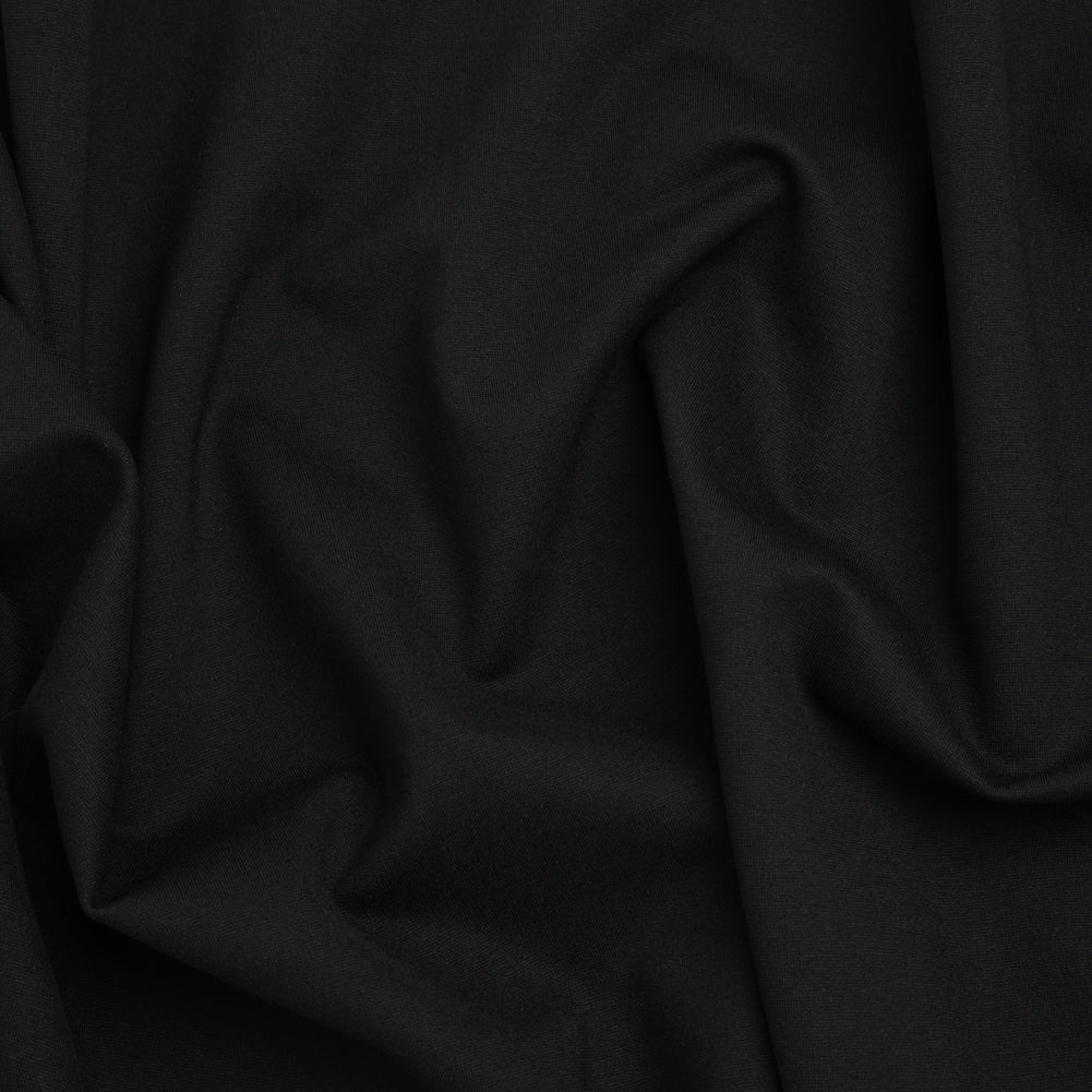 Stretch Rayon Ponte by The Reformation - Black - Deadstock