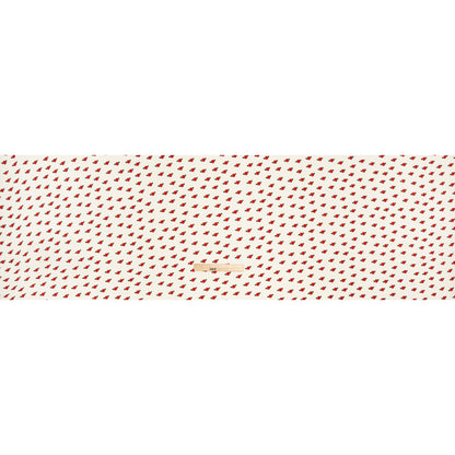Sustainable Viscose Crepe Print by The Reformation - Ruby Red and Cream Rose Floral - Deadstock