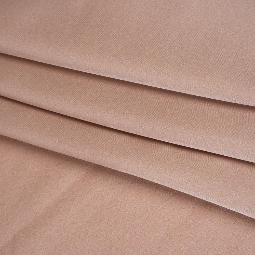 Silk Charmeuse by The Reformation - Dusty Rose Pink - Deadstock - Folded