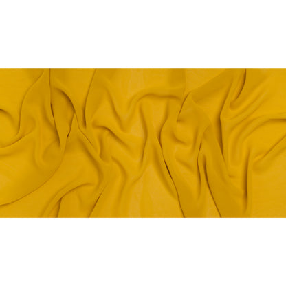 Viscose Georgette by The Reformation - Golden Turmeric Yellow - Deadstock