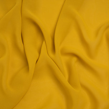 Viscose Georgette by The Reformation - Golden Turmeric Yellow - Deadstock