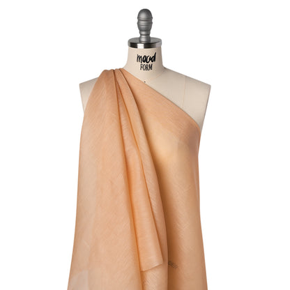 Silk and Linen Scrim - Nude - Famous Australian Designer Deadstock