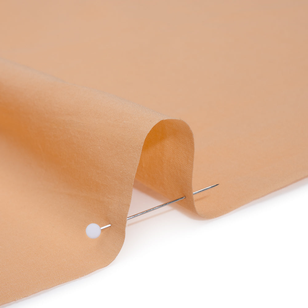 Cotton Voile - Apricot - Famous Australian Designer Deadstock Detail