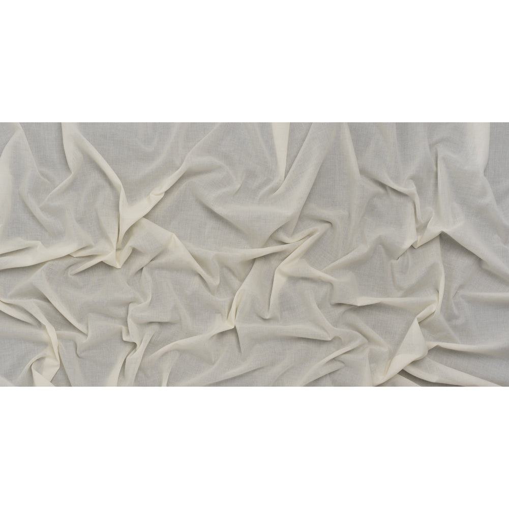Cotton Voile - Antique White - Famous Australian Designer Deadstock - Full
