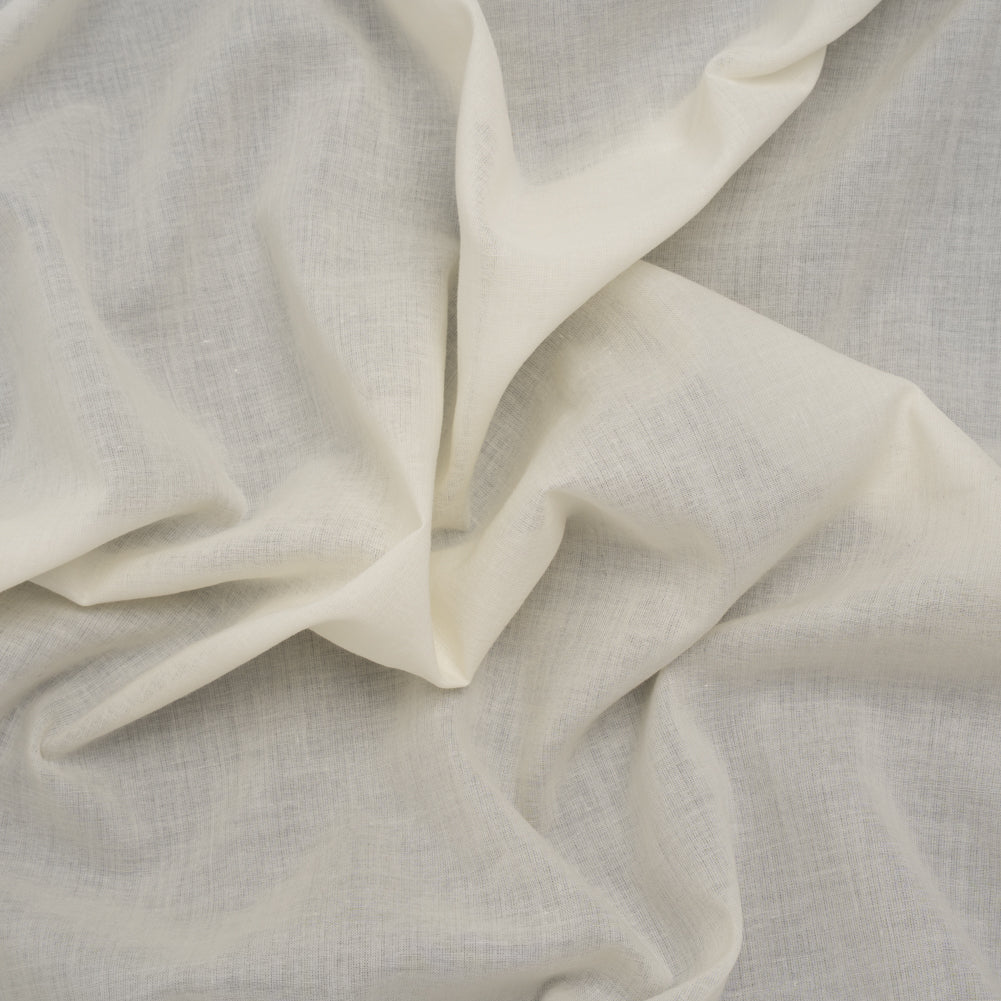 Cotton Voile - Antique White - Famous Australian Designer Deadstock