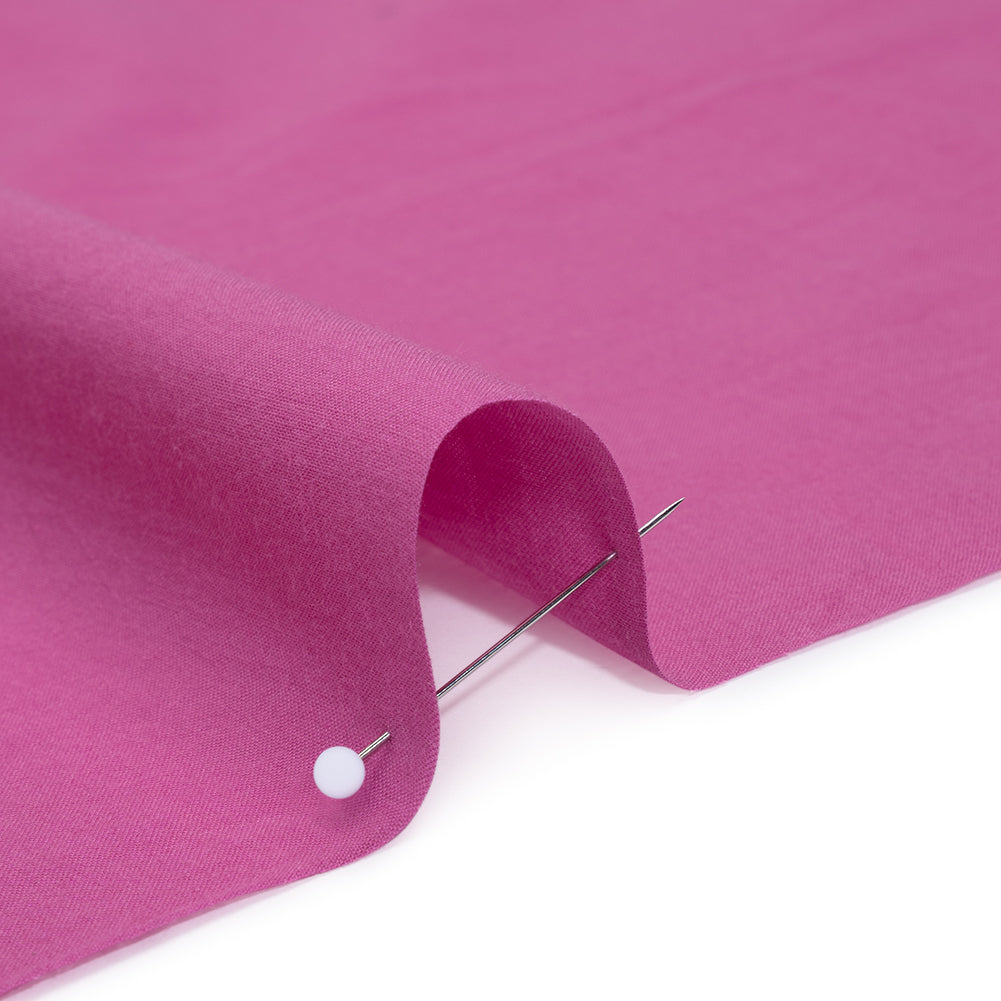 Cotton Voile - Fuchsia - Famous Australian Designer Deadstock Detail