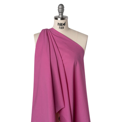 Cotton Voile - Fuchsia - Famous Australian Designer Deadstock Drape