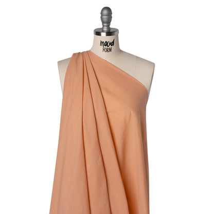 Cotton Voile - Pale Coral - Famous Australian Designer Deadstock Drape