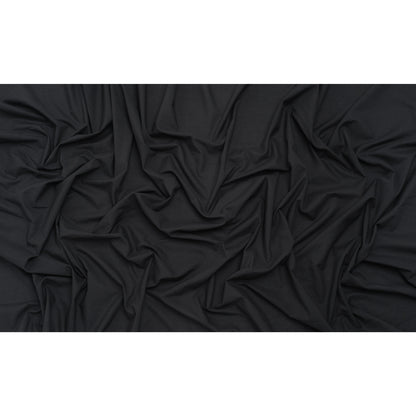 Cotton Voile - Charcoal - Famous Australian Designer Deadstock - Full