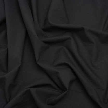 Cotton Voile - Charcoal - Famous Australian Designer Deadstock