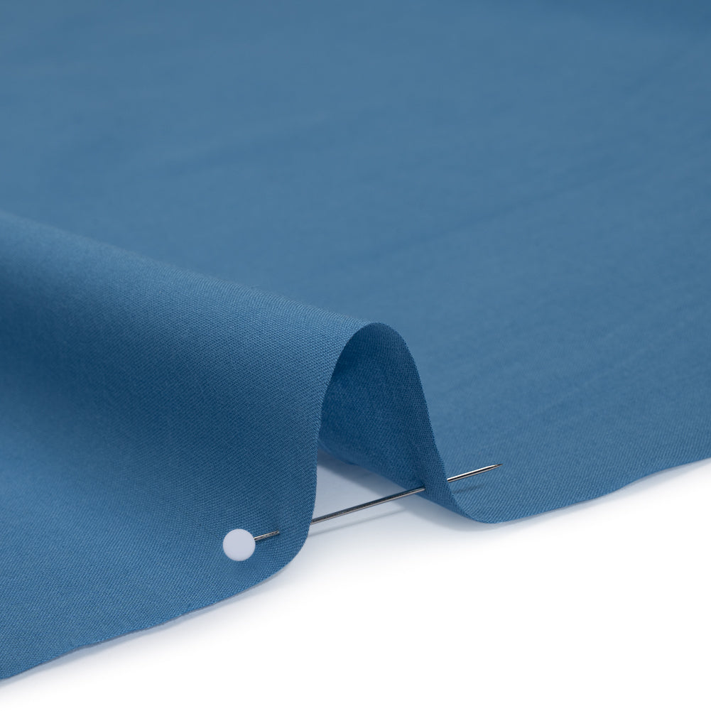 Cotton Voile - Wave Blue - Famous Australian Designer Deadstock Detail