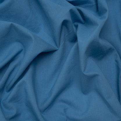 Cotton Voile - Wave Blue - Famous Australian Designer Deadstock