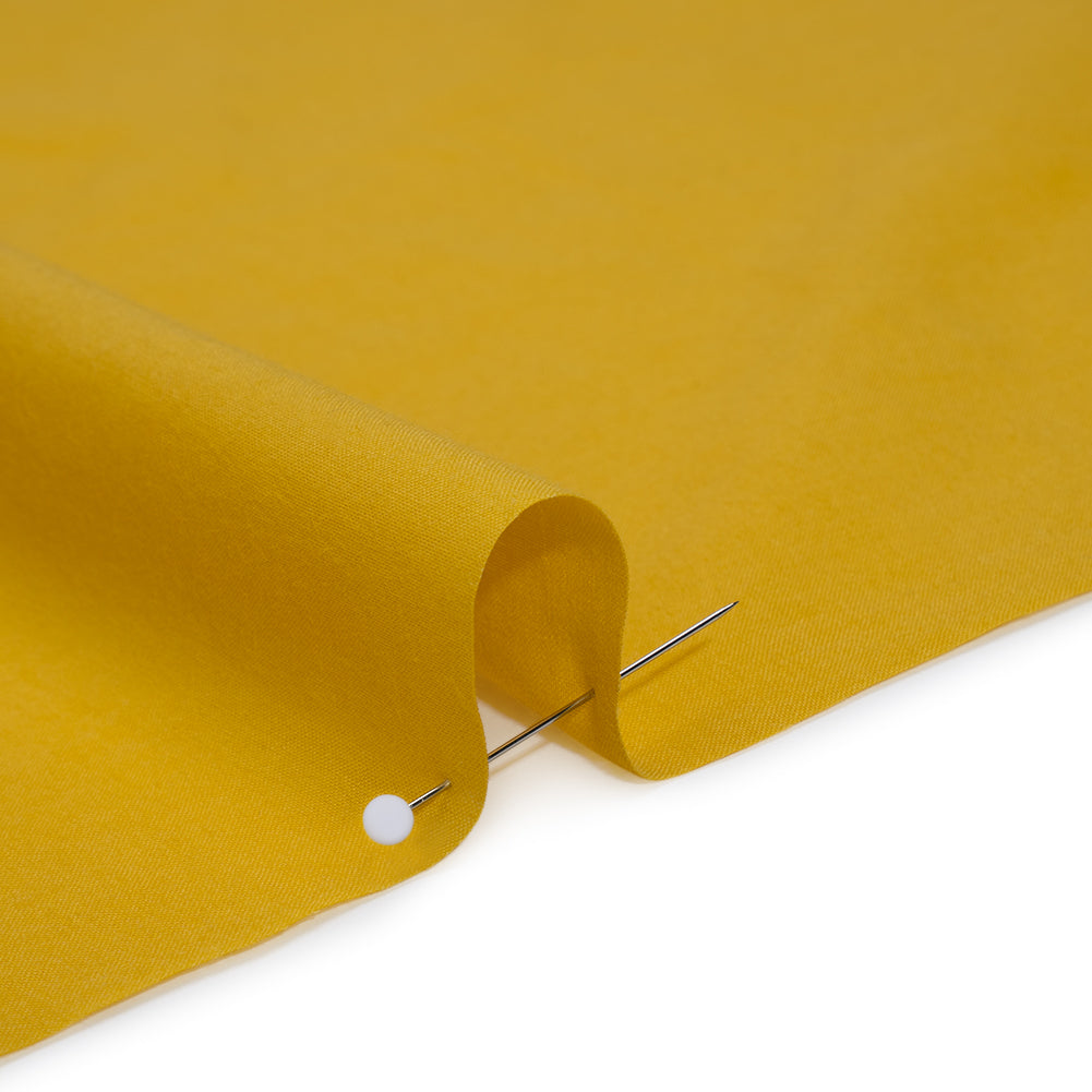Cotton Voile - Daisy Daze Yellow - Famous Australian Designer Deadstock Detail