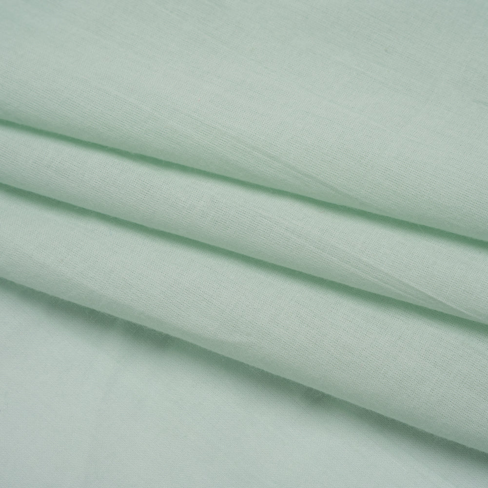 Cotton Voile - Mint - Famous Australian Designer Deadstock Folded