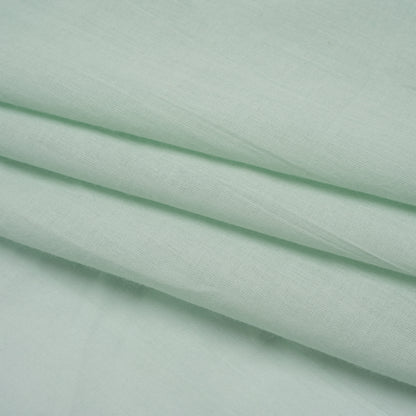Cotton Voile - Mint - Famous Australian Designer Deadstock Folded