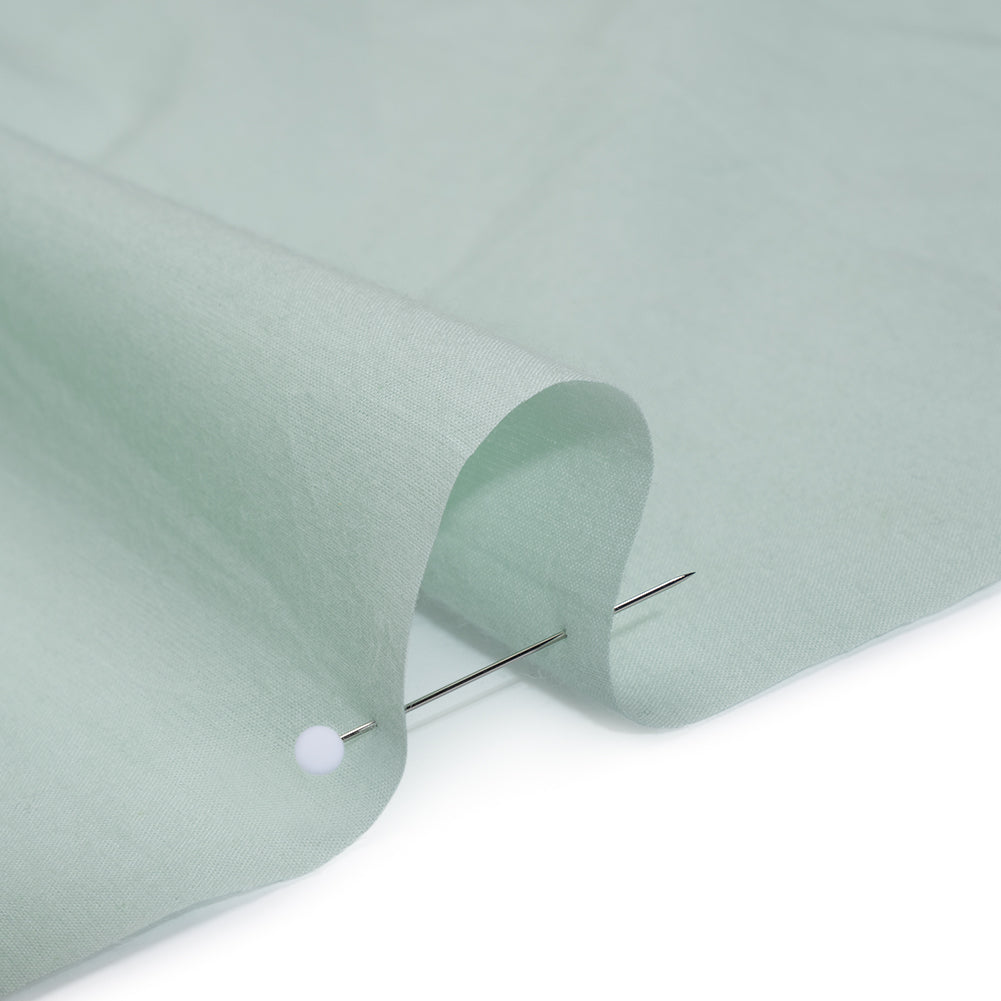 Cotton Voile - Mint - Famous Australian Designer Deadstock Detail