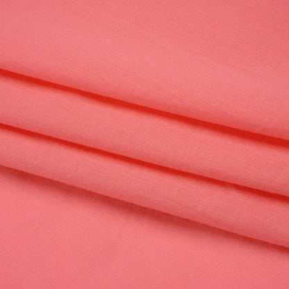 Cotton Voile - Bubblegum Pink - Famous Australian Designer Deadstock Folded