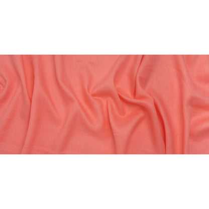 Medium Weight Linen Woven - Watermelon Pink - Famous Australian Designer Deadstock