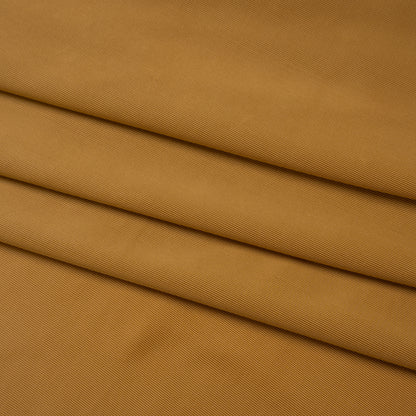 Stretch Polyester Jersey - Mustard Gold - Famous Australian Designer Deadstock