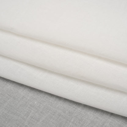 Cotton Voile Lining - Off White - Famous Australian Designer Deadstock