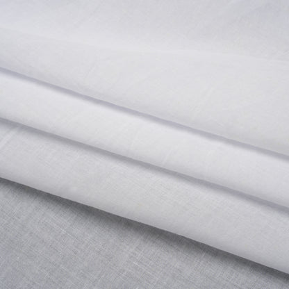 Cotton Voile - Wispy Clouds - Famous Australian Designer Deadstock Folded