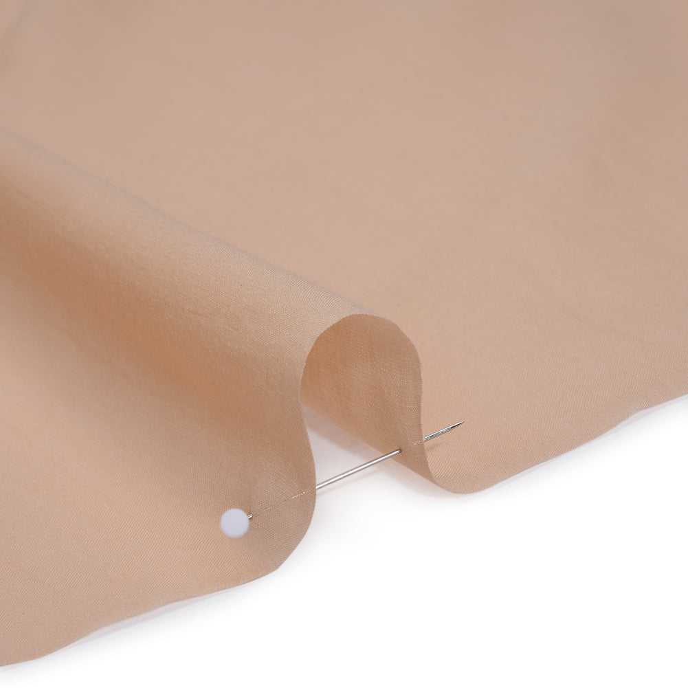Cotton Voile Lining - Creampuff Beige - Famous Australian Designer Deadstock Detail