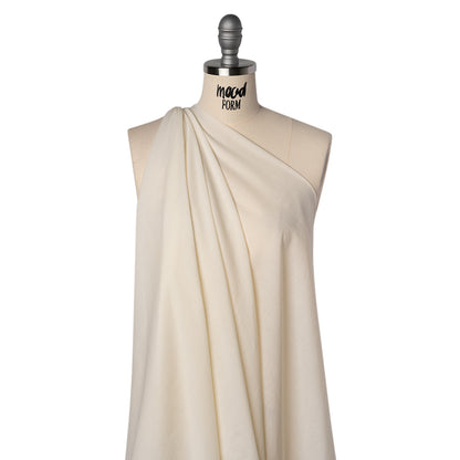 Cotton Voile Lining - Egret - Famous Australian Designer Deadstock Drape