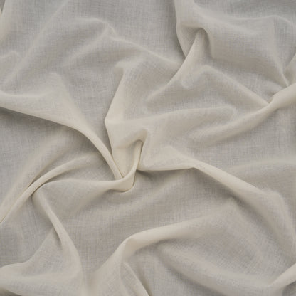 Cotton Voile Lining - Egret - Famous Australian Designer Deadstock