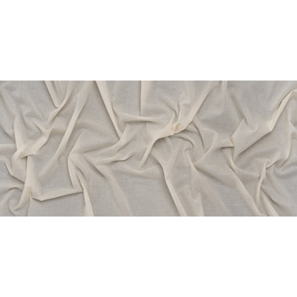 Cotton Voile Lining - Cream - Famous Australian Designer Deadstock - Full
