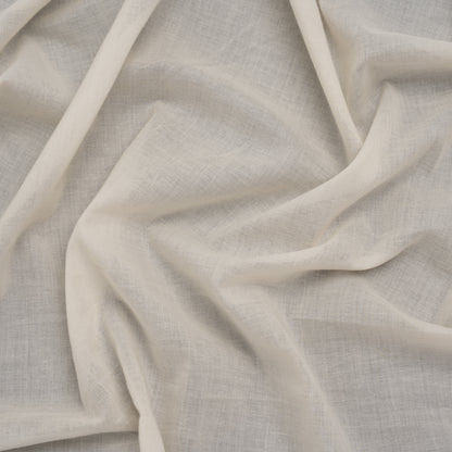 Cotton Voile Lining - Cream - Famous Australian Designer Deadstock